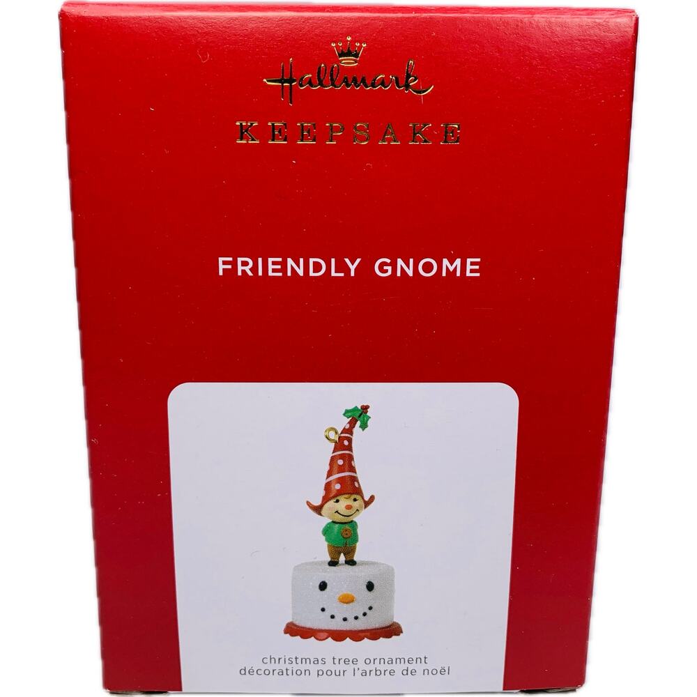 Hallmark Keepsake FRIENDLY GNOME LIMITED EDITION Ornament 2021 VIP Gift‎ New